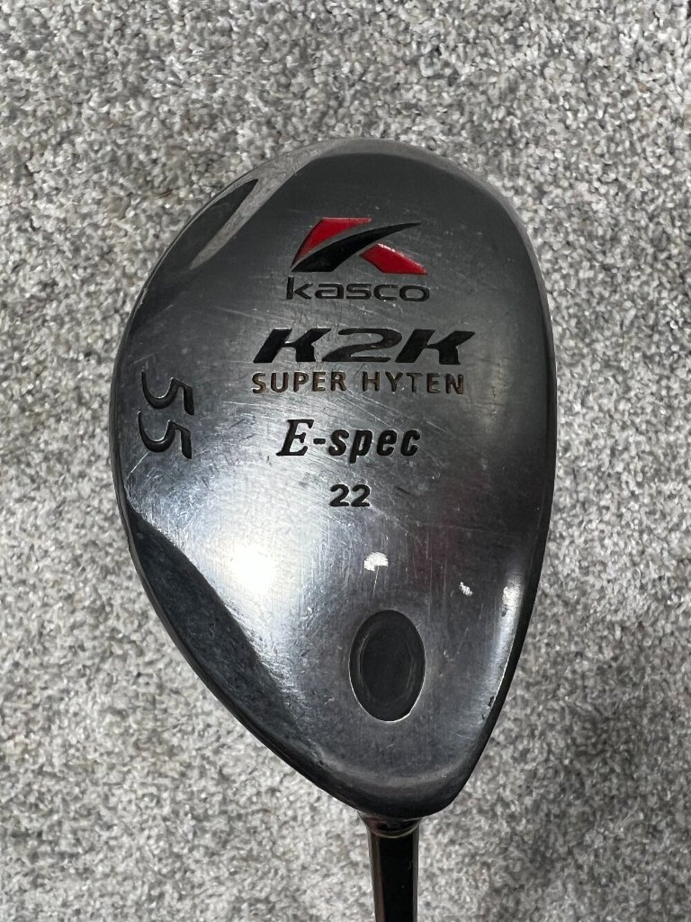 Kasko K2K Super Hyten 22° E-Spec 55 Hybrid 40.5" Graphite Shaft